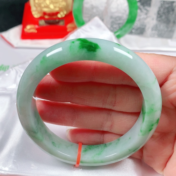 未镶嵌手镯翡翠  编号DH1100 正圈57