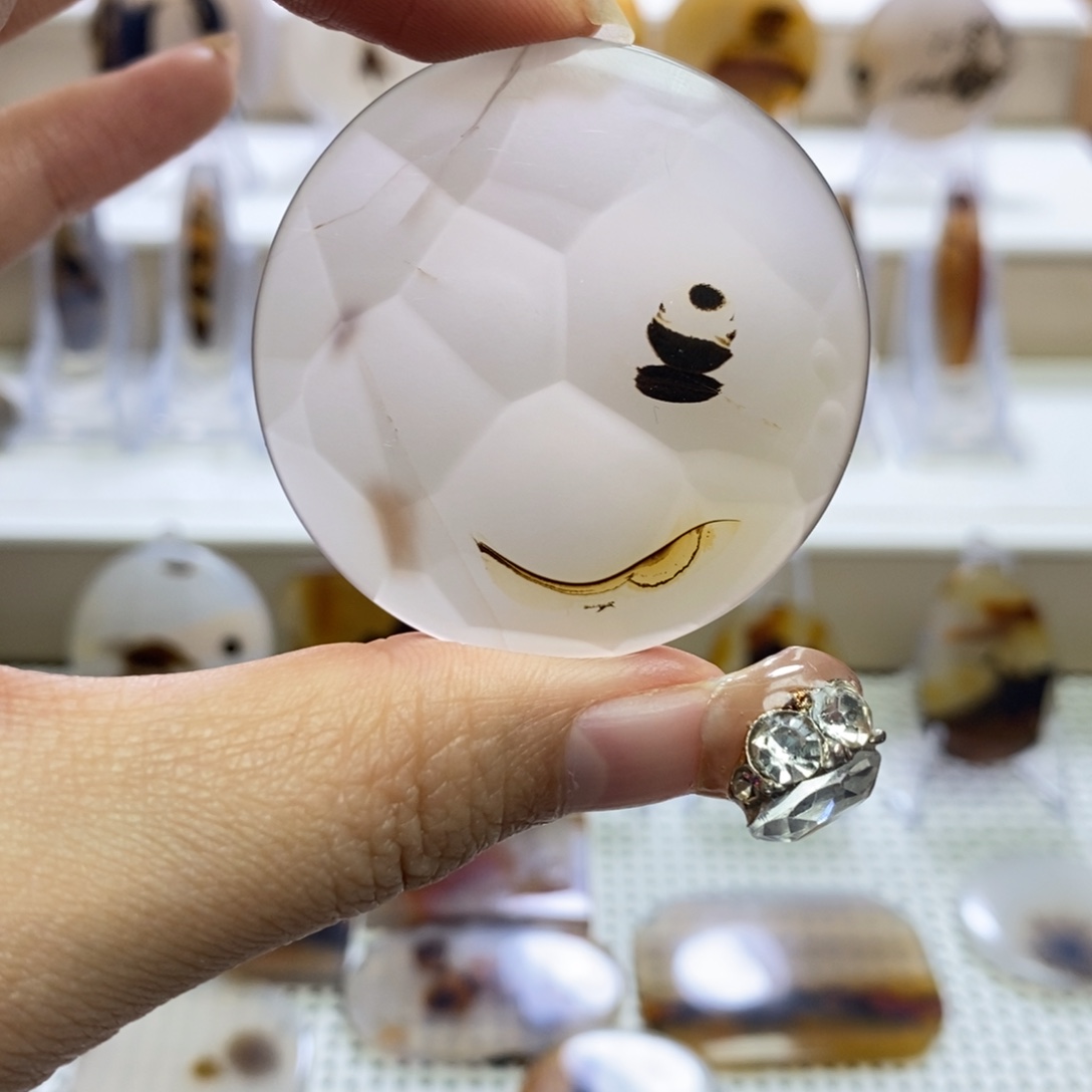 玛瑙/玉髓未镶嵌吊坠(不含链)