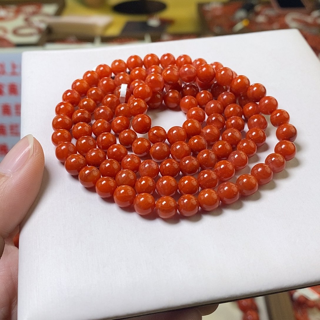 未镶嵌卡6+南红玛瑙