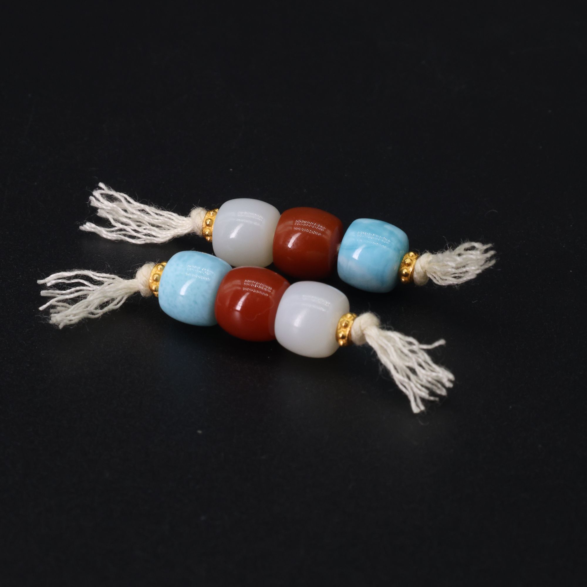 【沉奢】南红7+腰珠，多样性发货