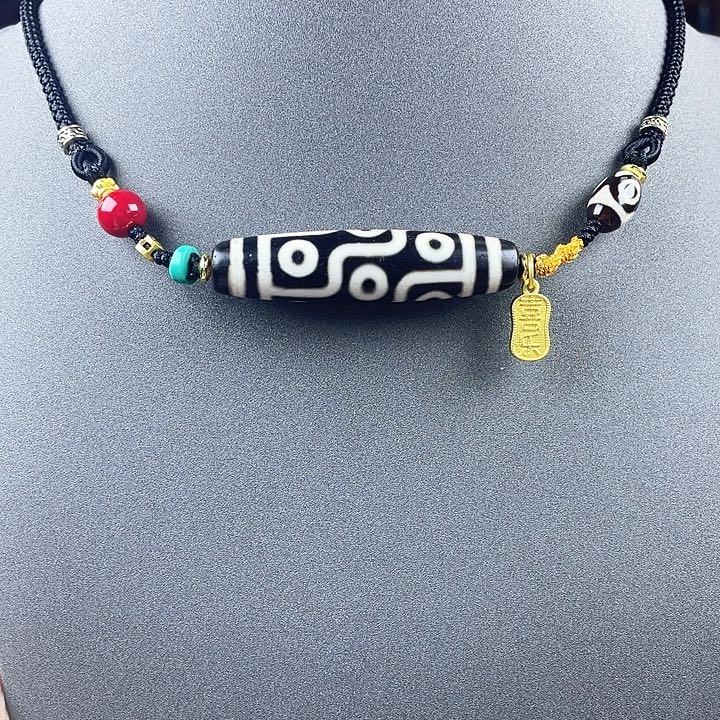 玛瑙/玉髓颈饰合金