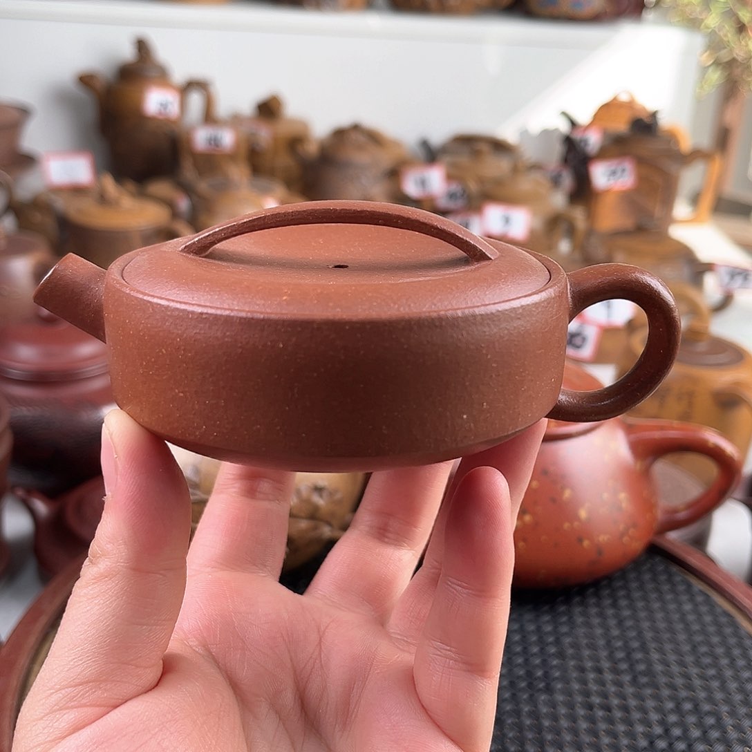 紫泥茶壶宜兴紫砂