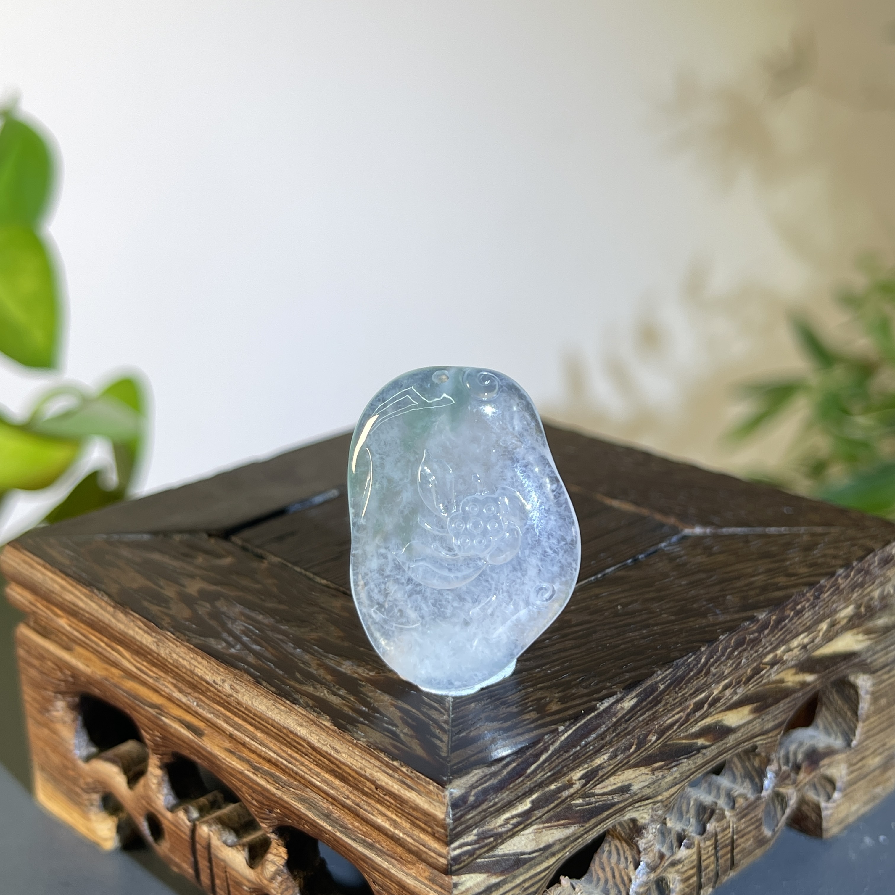 JTW26-91  天然缅甸A货翡翠  一品清廉