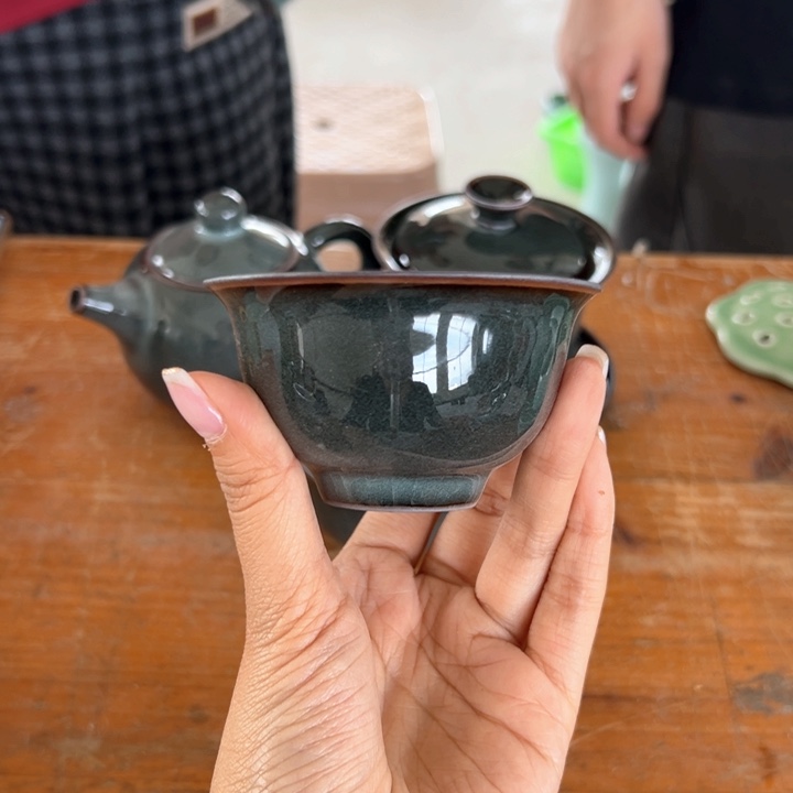 小米茶器龙泉青瓷