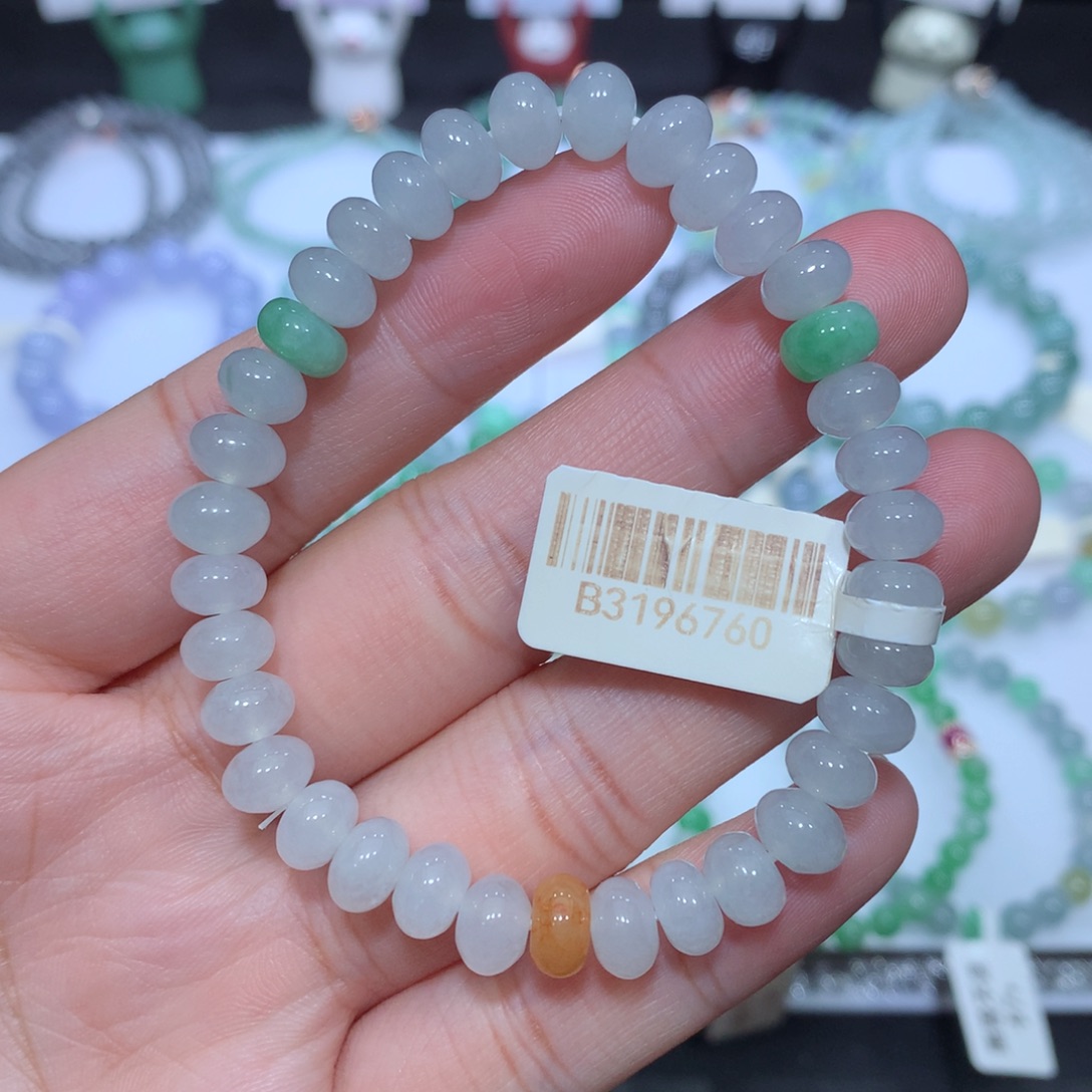 翡翠未镶嵌手串天然