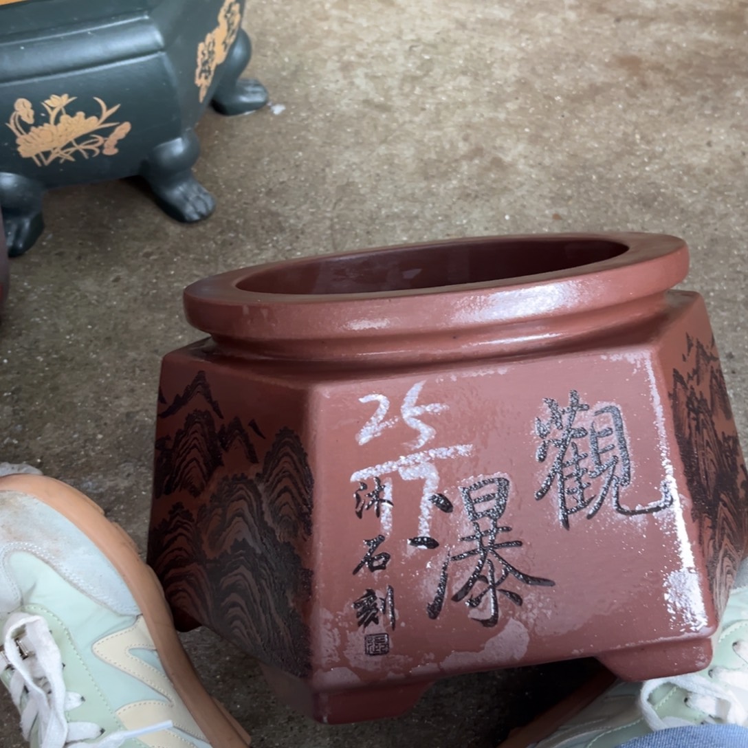 花盆紫砂盆景艺术