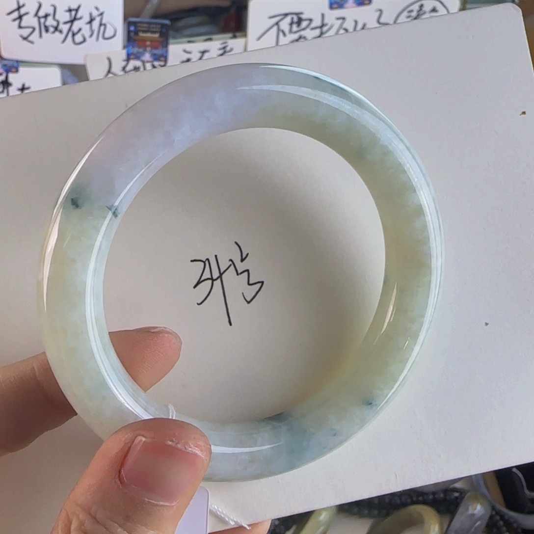 翡翠手镯未镶嵌老坑57