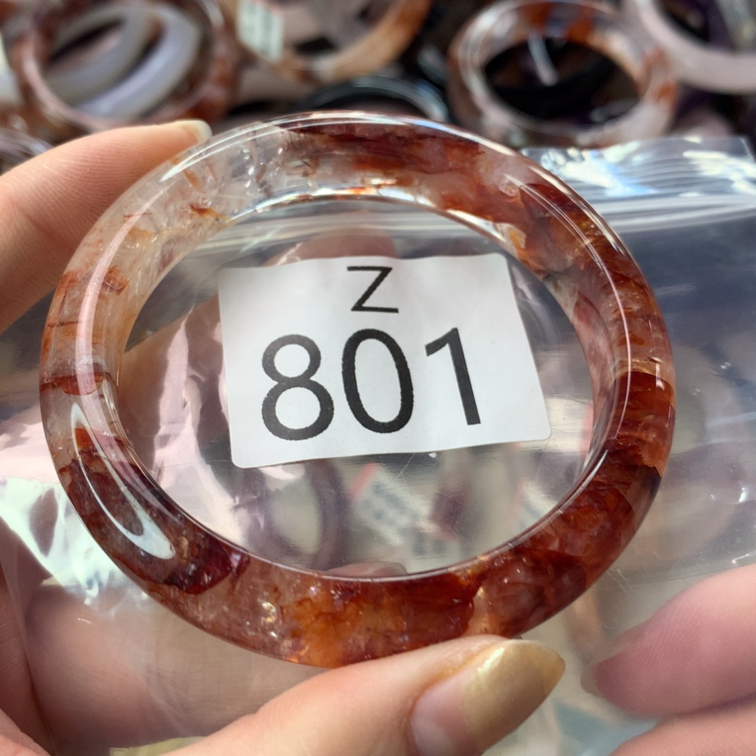 未镶嵌珠宝半成品水晶水晶手镯801-58