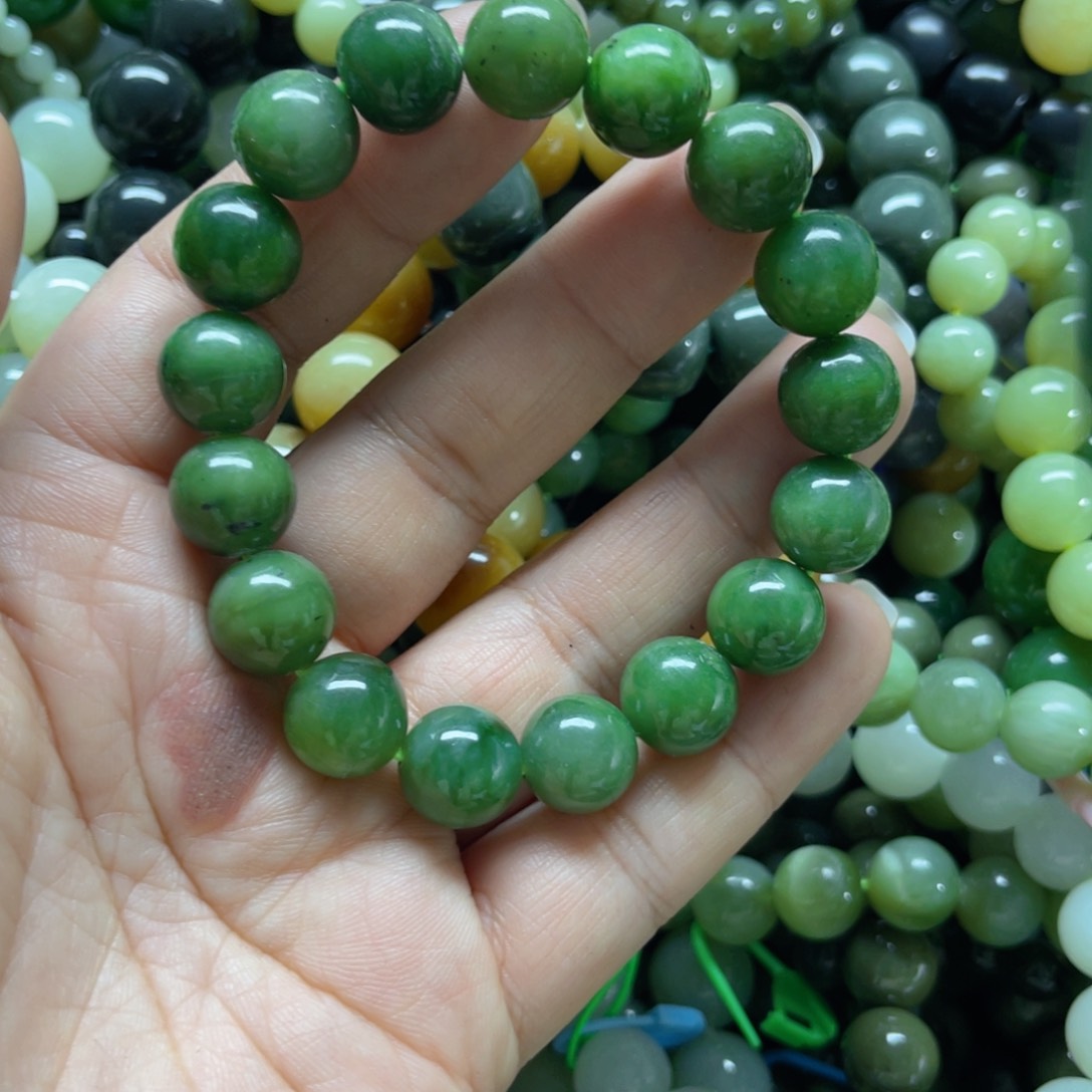 和田玉手链未镶嵌