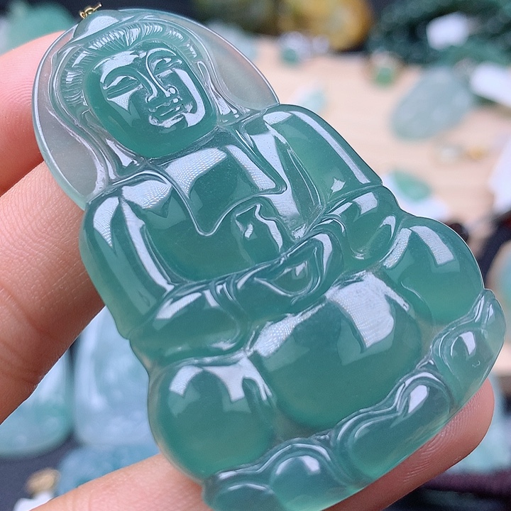 【闪购商品】翡翠颈饰未镶嵌翡翠吊坠