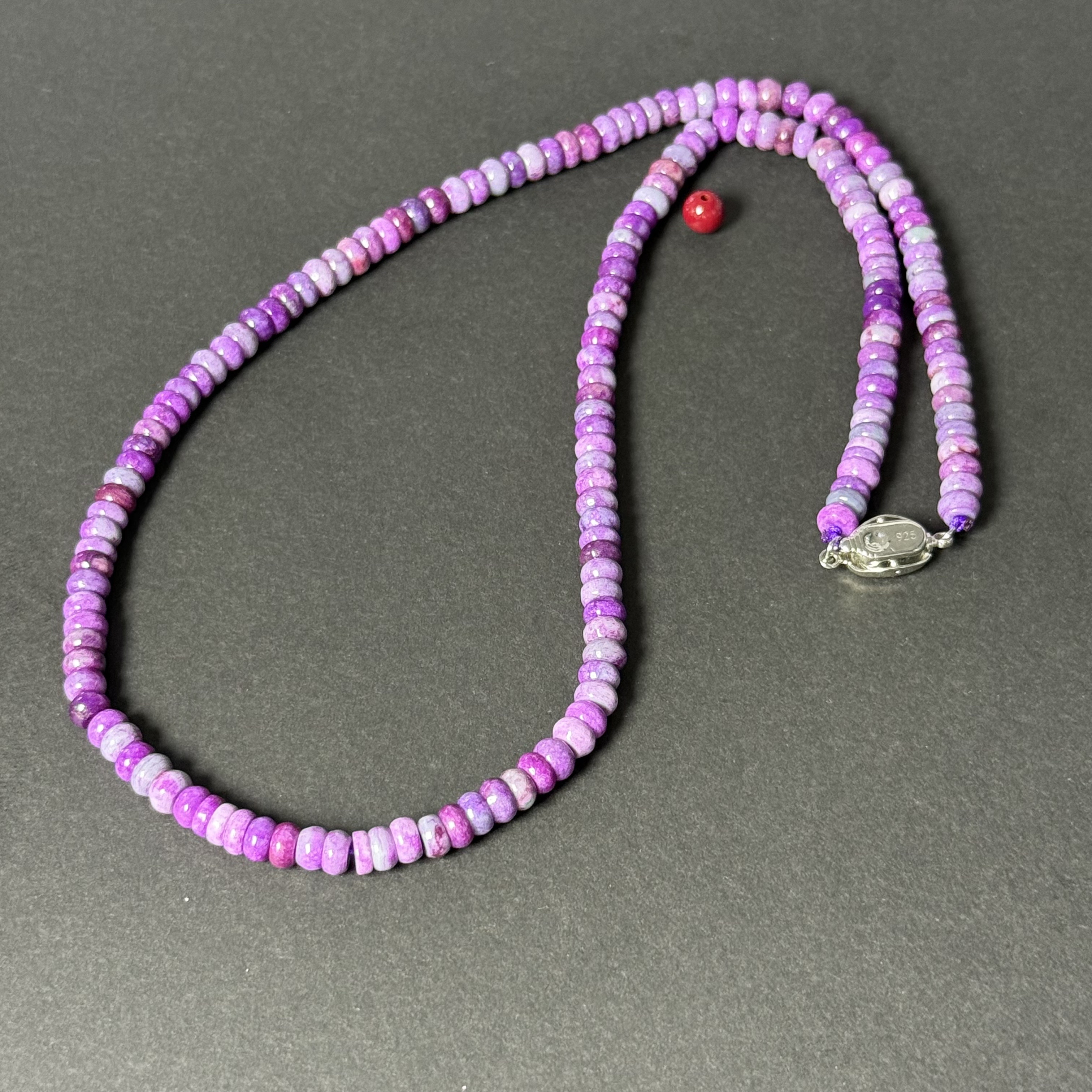 【世 · 舒】 泥地樱花盘珠项链   多样性发货SJL-028