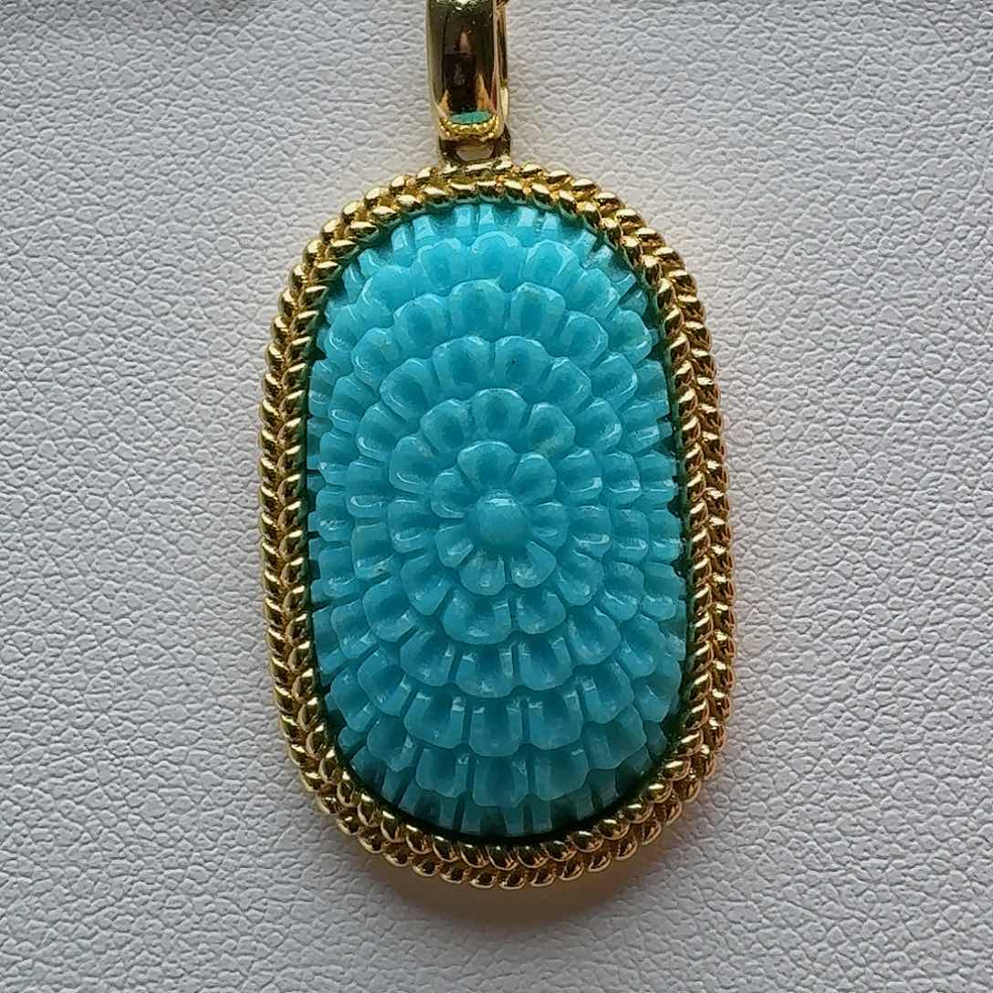 绿松石珠宝奇石未镶嵌