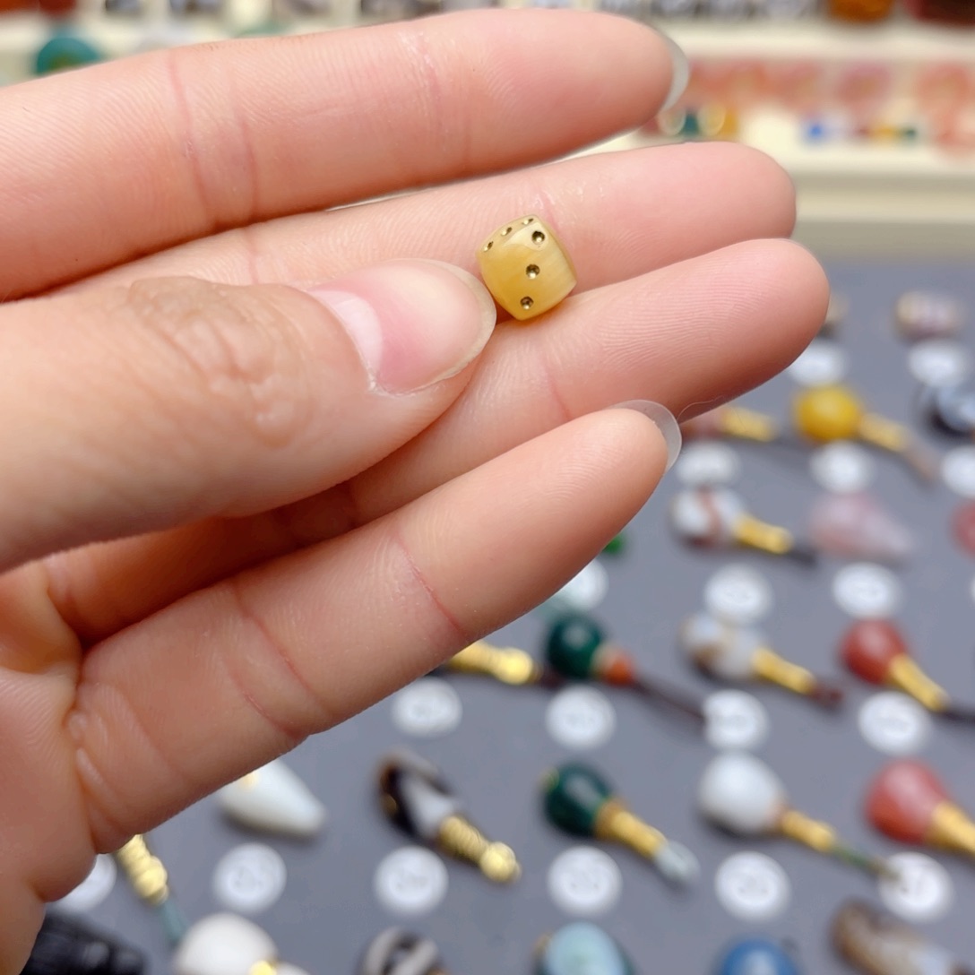 玛瑙/玉髓隔珠未镶嵌