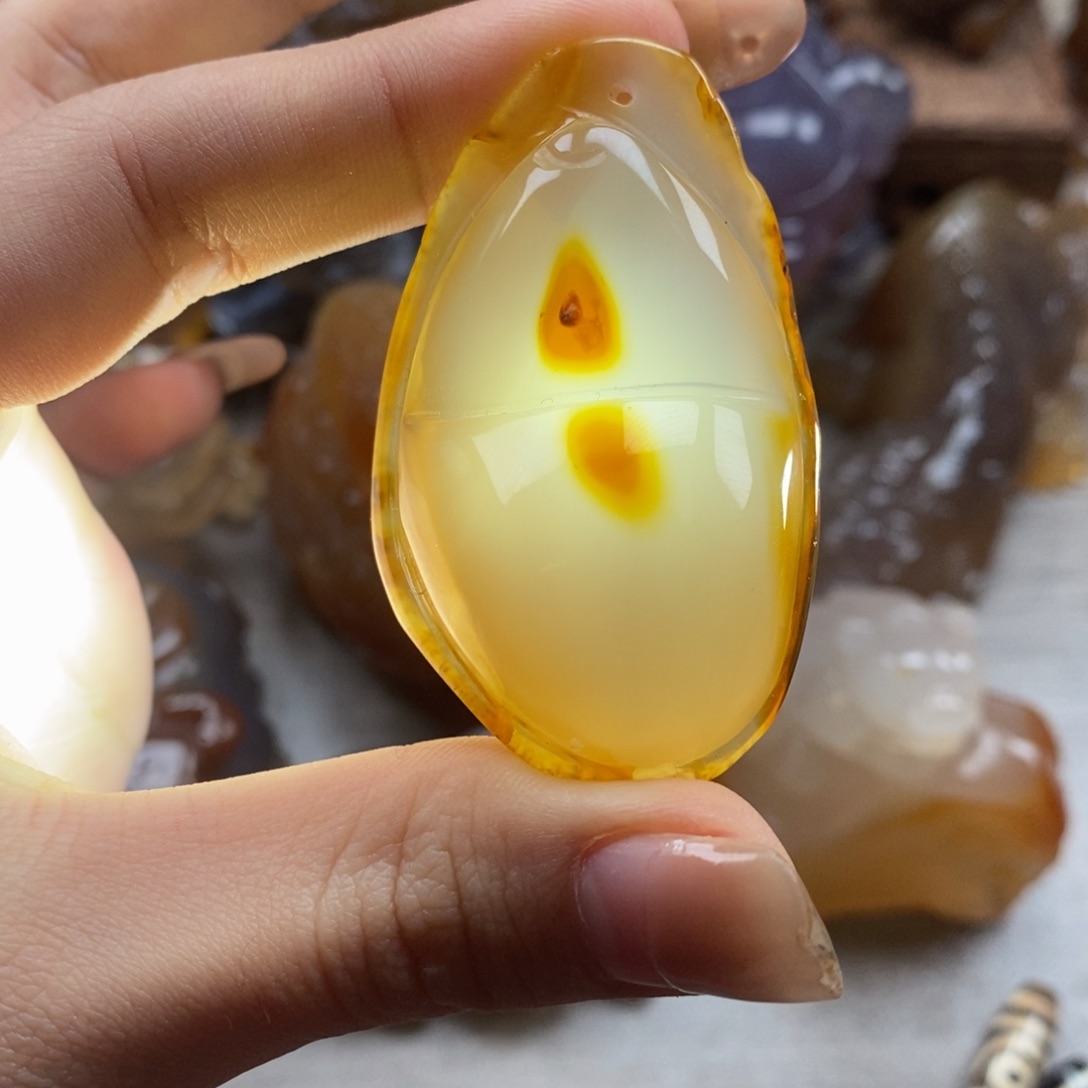 玛瑙/玉髓未镶嵌颈饰