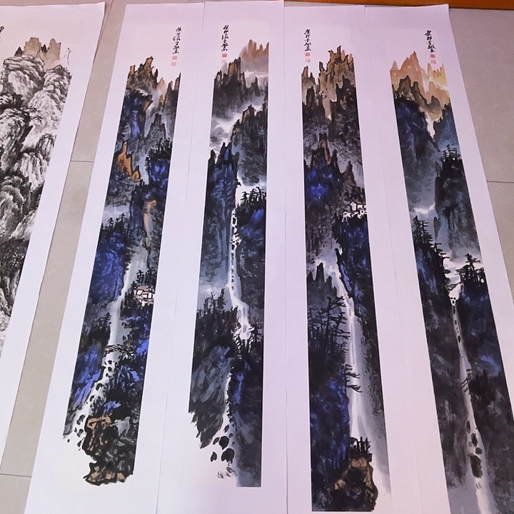 国画张圣敏先生纯手绘作品