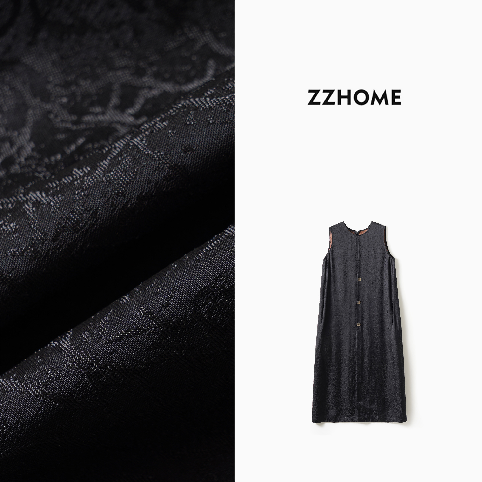 ZOZO HOME | 纹理之美龟裂纹油腊感连衣裙q173404p