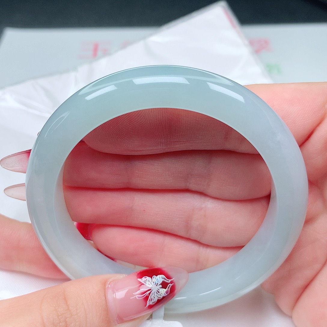 翡翠手镯未镶嵌55 55 55