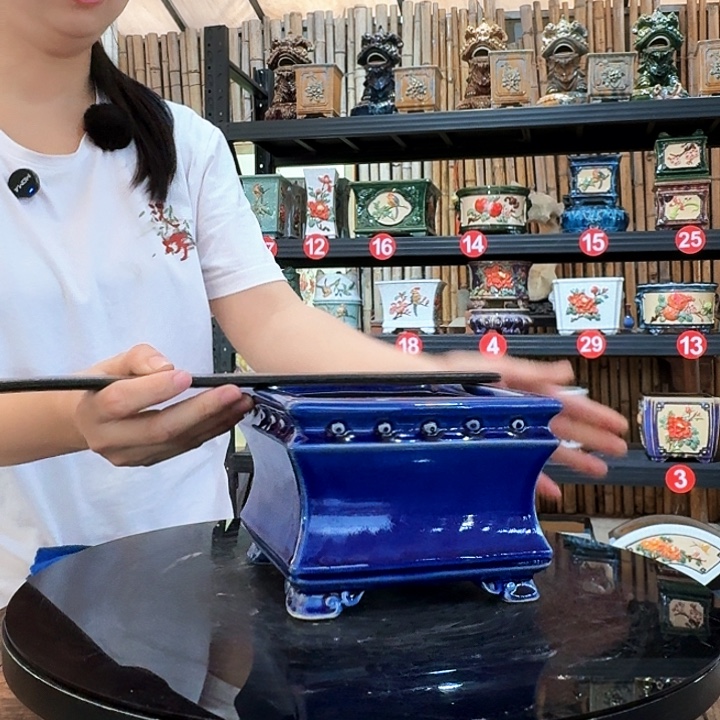 591宝蓝瑕疵 外口15内深8