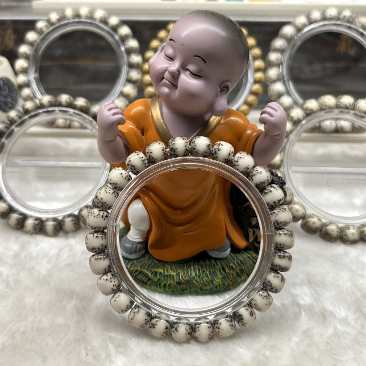 9一线天腰缠万贯海南原生态星月菩提手串