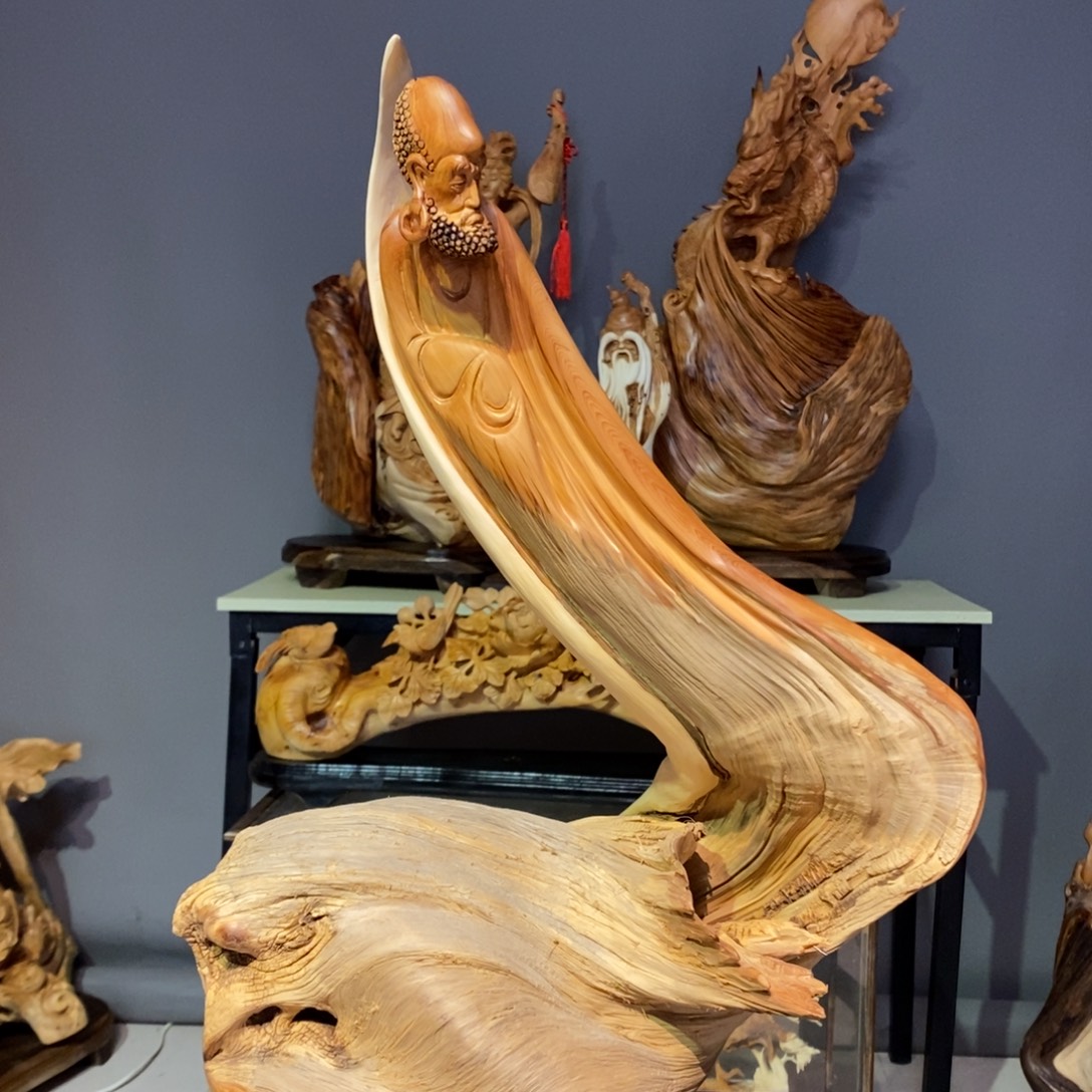 柏木（崖柏）崖柏木雕刻