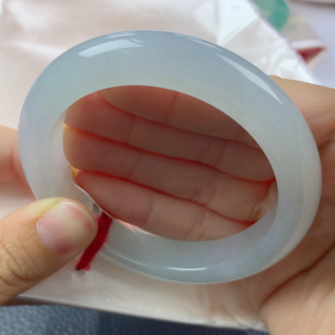 未镶嵌手镯翡翠缅甸天然翡翠A货55.5正