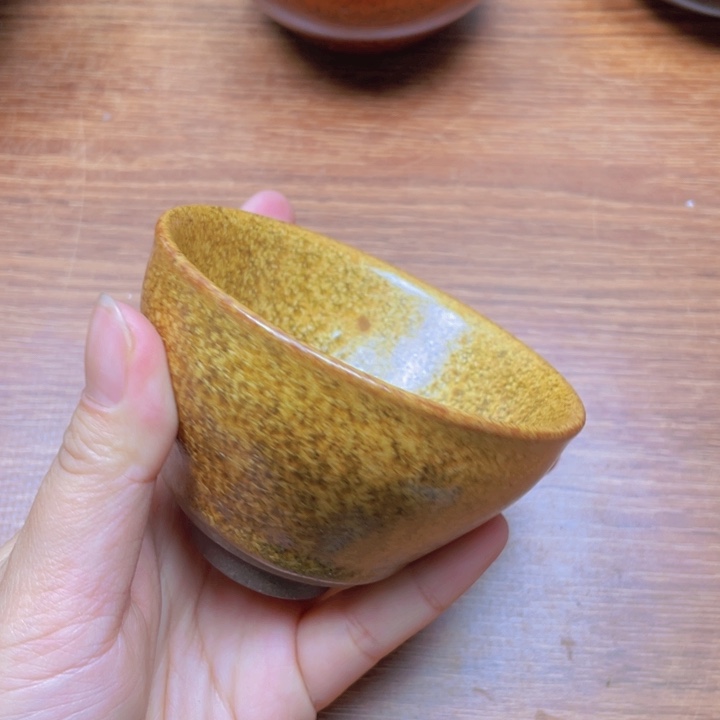 茶盏建窑建盏主人杯 微瑕