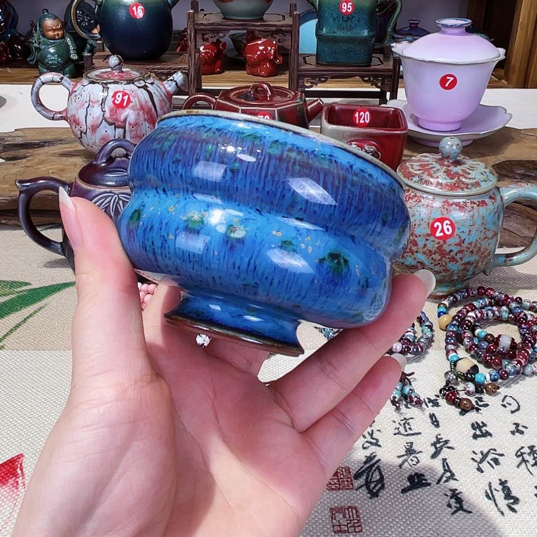 壶禹州钧瓷艺术作品