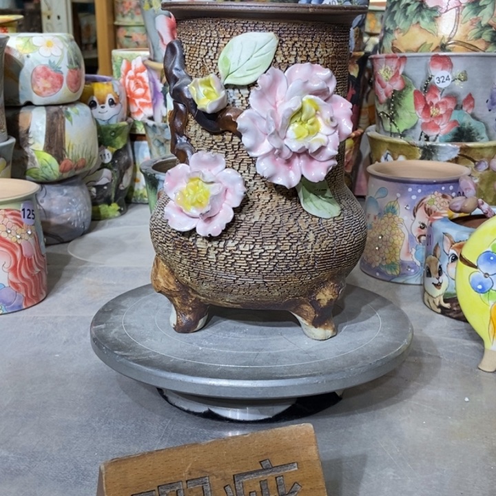 红陶景德镇艺术手绘作品