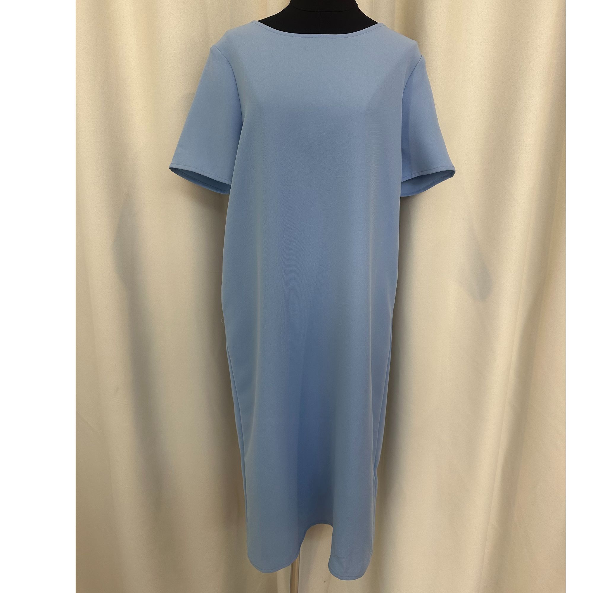 005#蓝色女士连衣裙