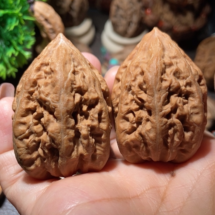 把件文玩核桃东北楸子小雪210