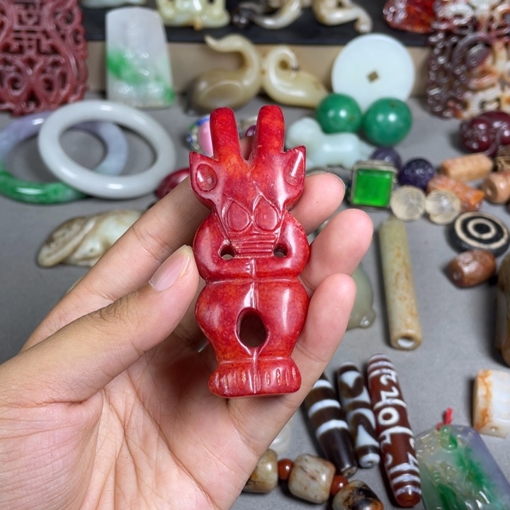 滴血莲花菩提吊坠