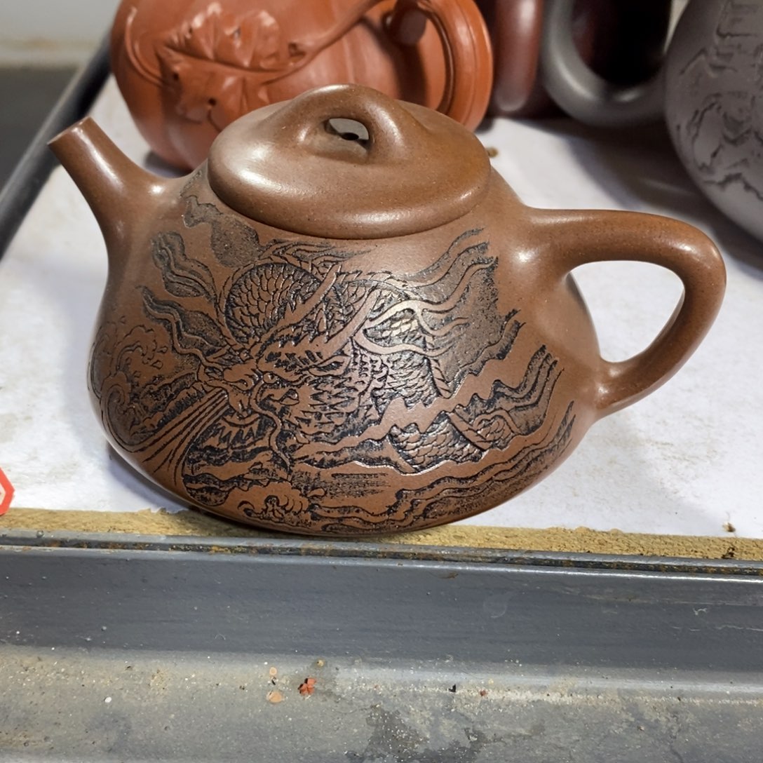 紫砂茶壶原矿手工68