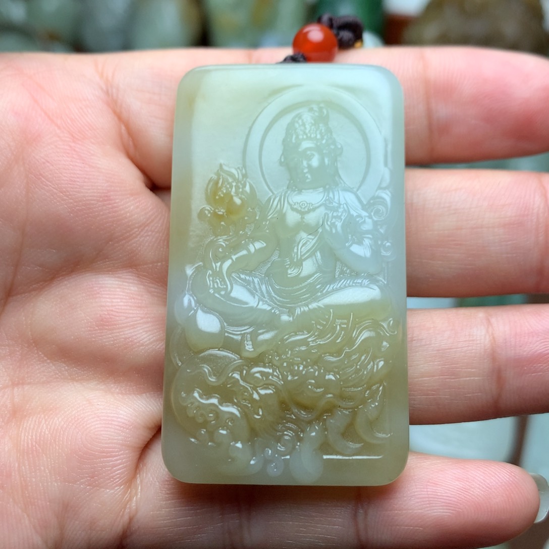 和田玉挂件未镶嵌