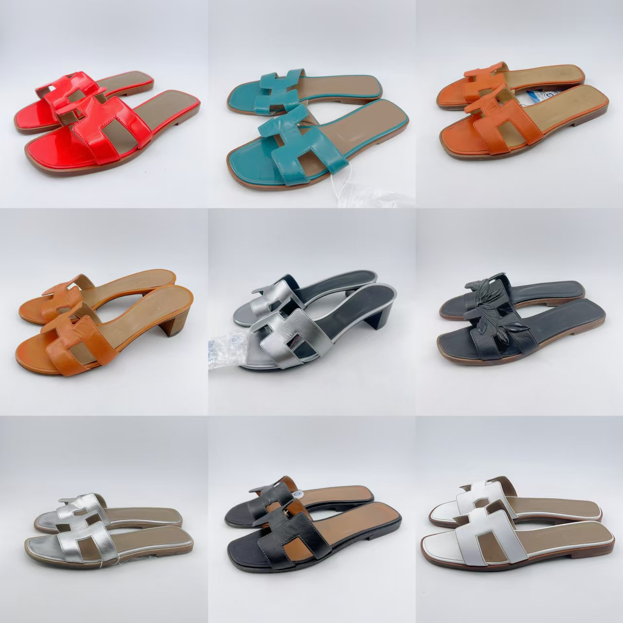 95新 Hermes/爱马仕 34码-38码/98新/hermes/爱马仕H拖鞋合集