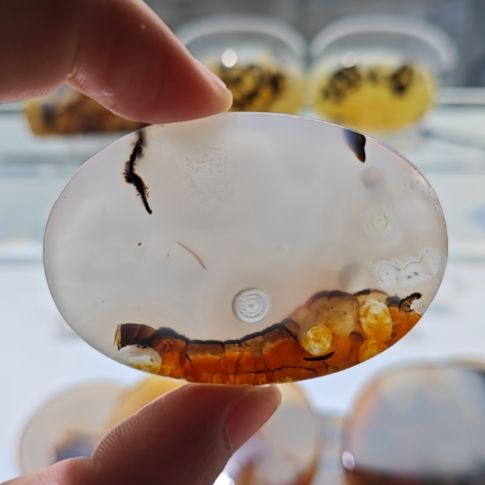 玛瑙/玉髓未镶嵌吊坠(不含链)47号