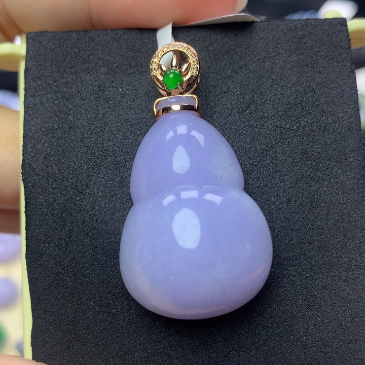 18K金镶嵌翡翠手链翡翠