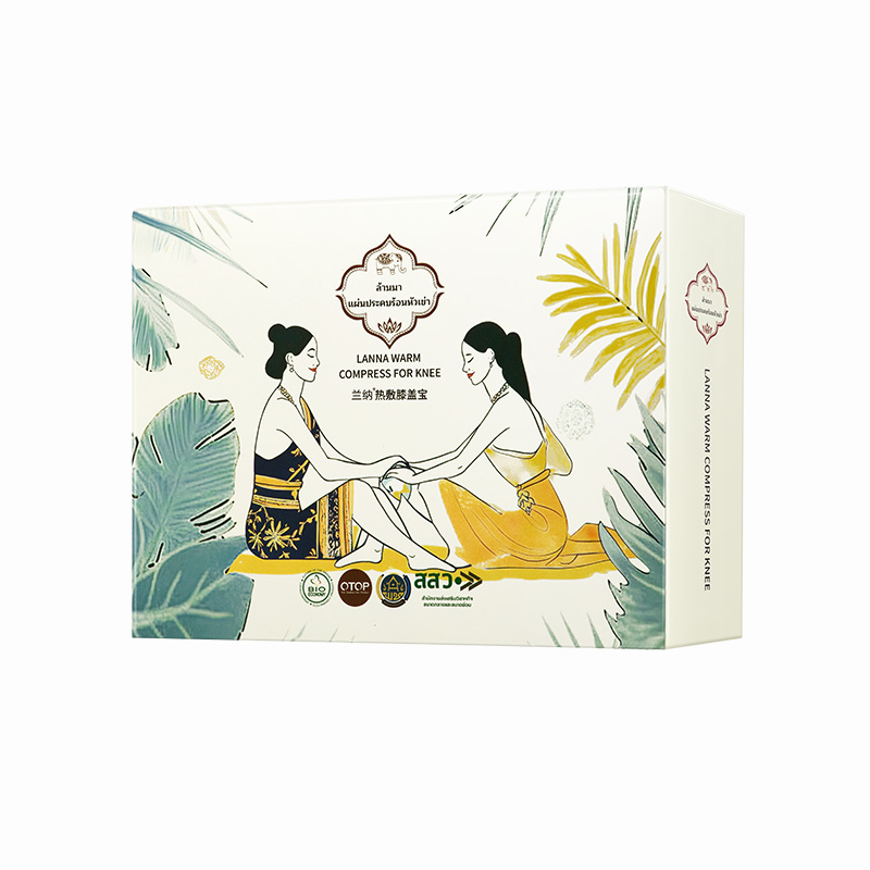 【达人专属】泰国兰纳氨糖护膝贴老寒腿保暖膝盖热敷膝盖宝