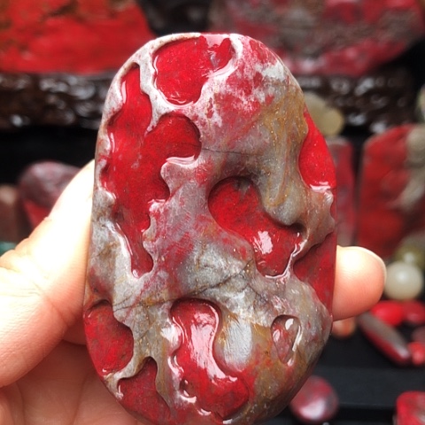 昌化鸡血石昌化鸡血石原石