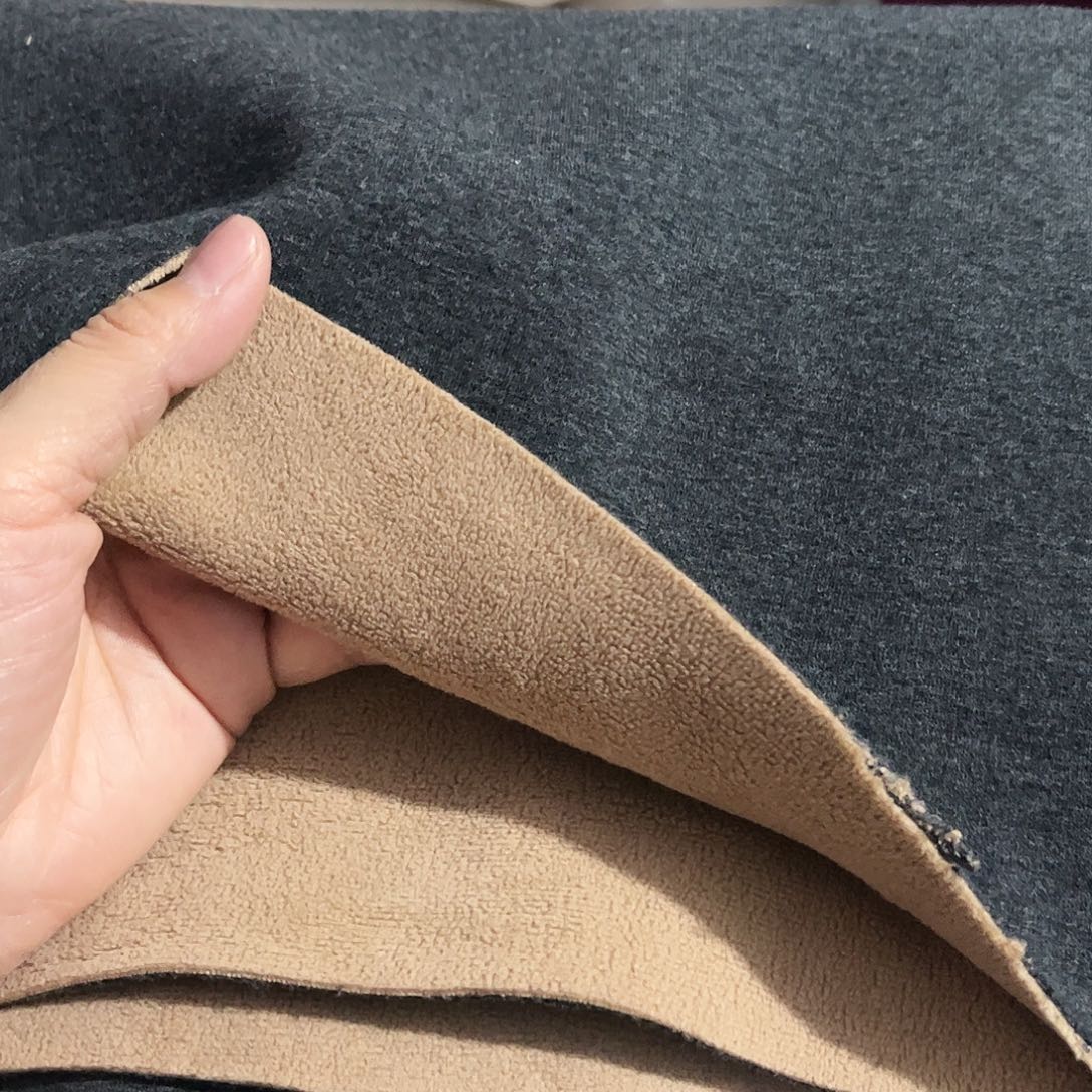 漢***制深花灰色奥利绒2.4米长带螺纹