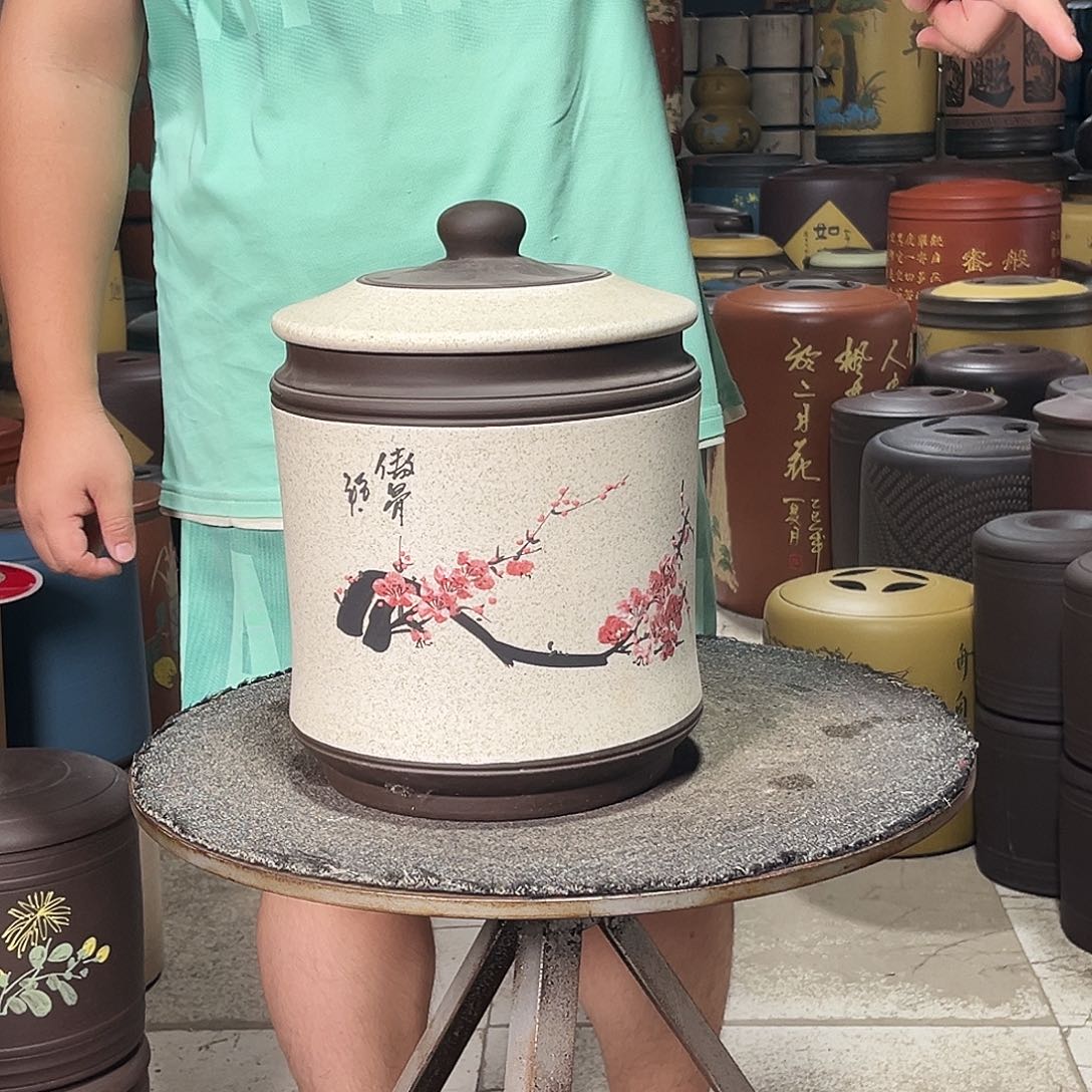 紫砂茶叶罐茶叶罐