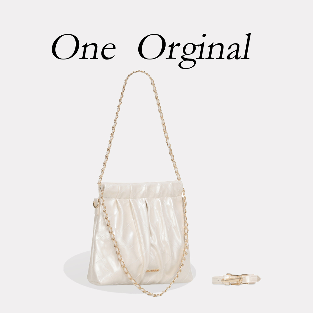 【一OneOirginal】GQ-27002-珠光白女包时尚百搭-一一One Oirginal