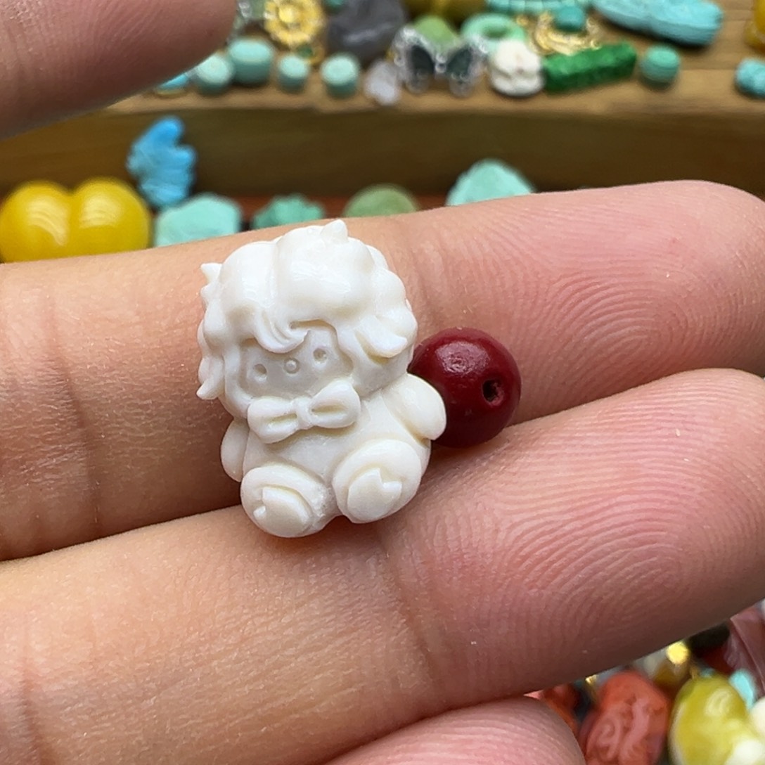 南红玛瑙颈饰未镶嵌