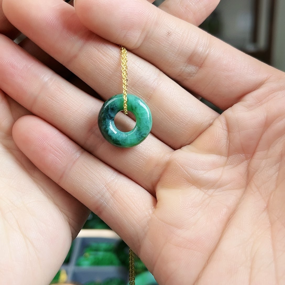 翡翠颈饰未镶嵌吊坠多样性发货