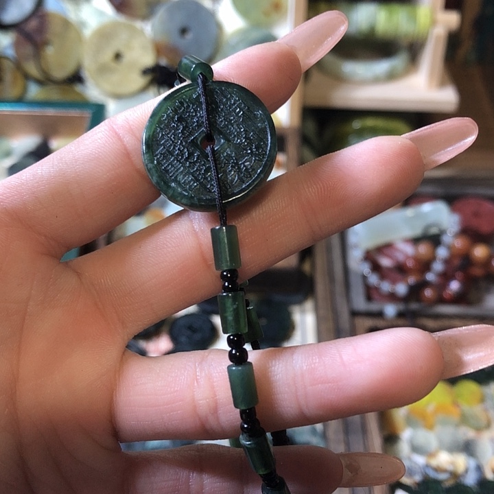 岫玉岫玉手链未镶嵌