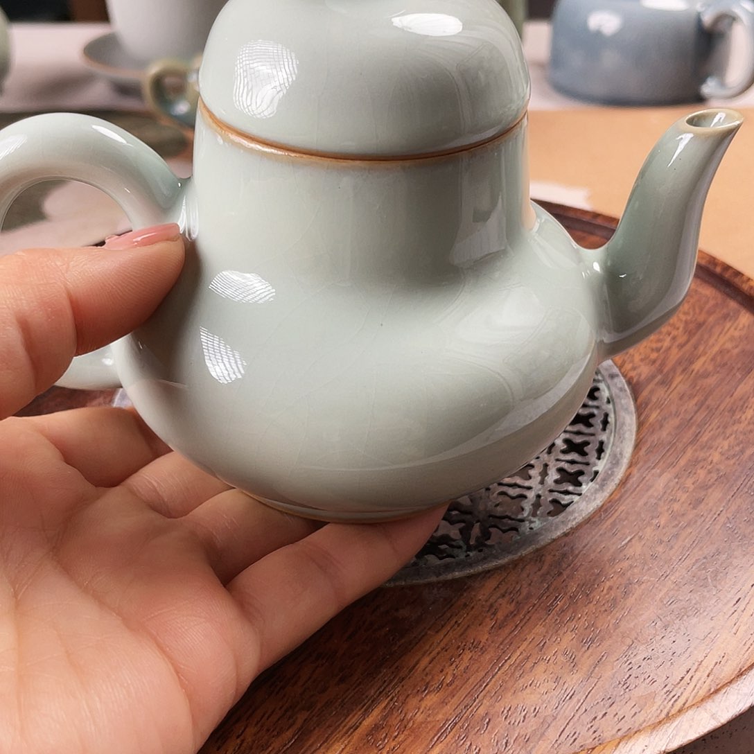 汝州原产地原矿釉汝瓷瑕