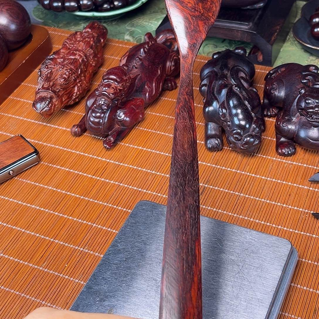 琴料留疤火焰纹小叶紫檀