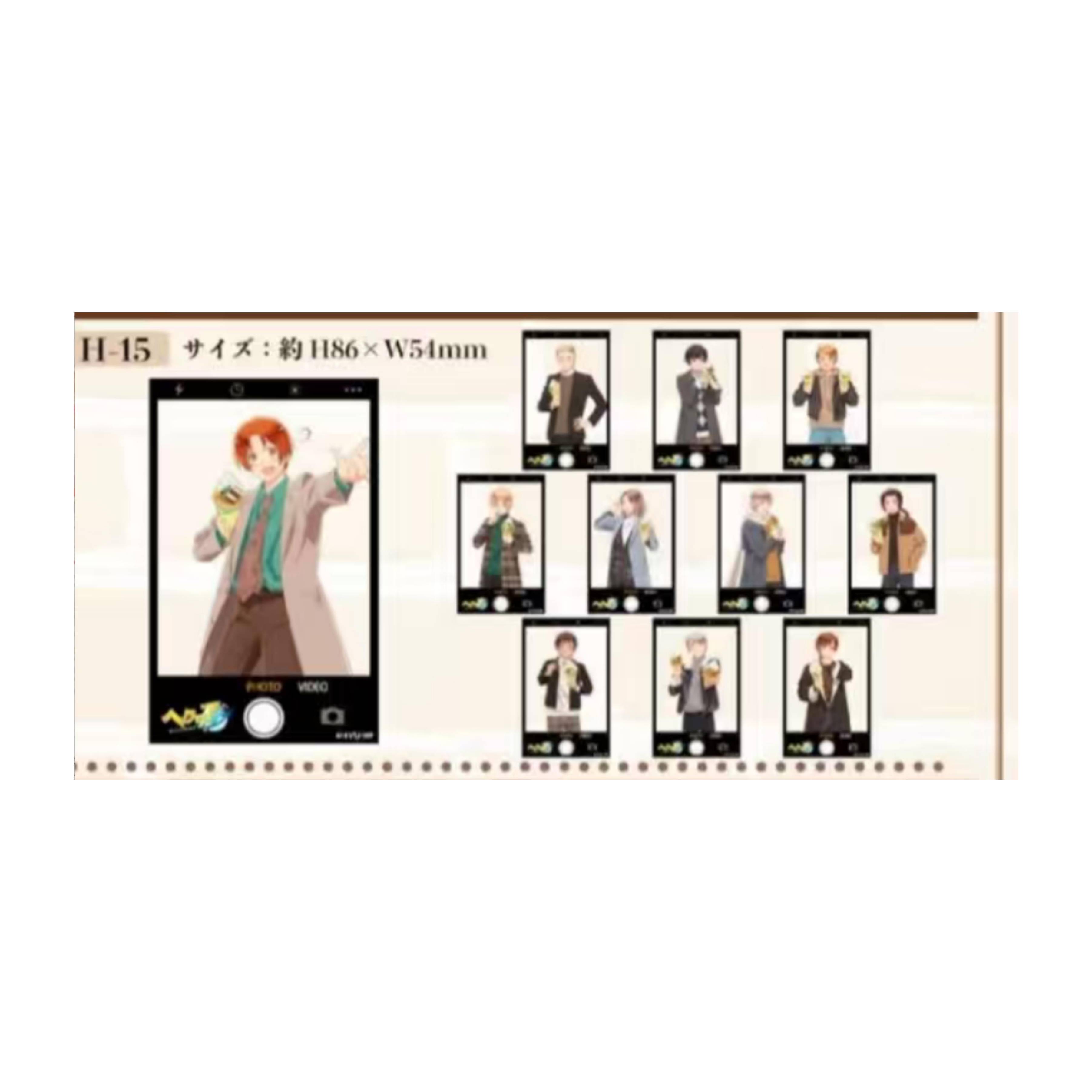 AGF会场限定黑塔利亚谷子相卡盲袋盲抽