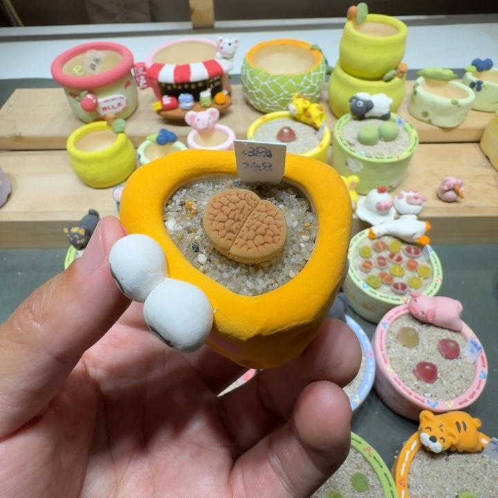 蘑菇297黄绿富贵