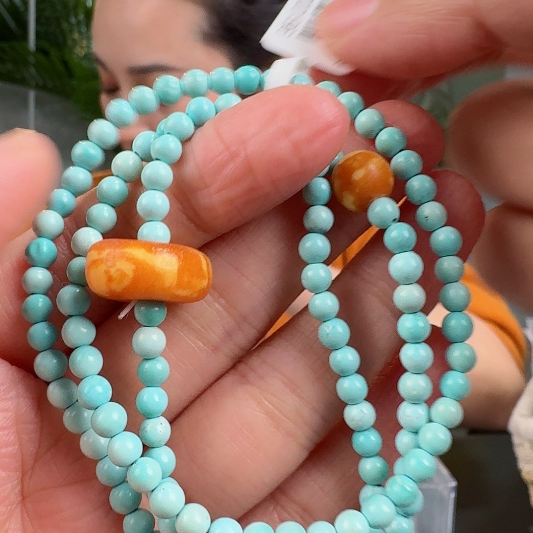 绿松石珠宝奇石未镶嵌