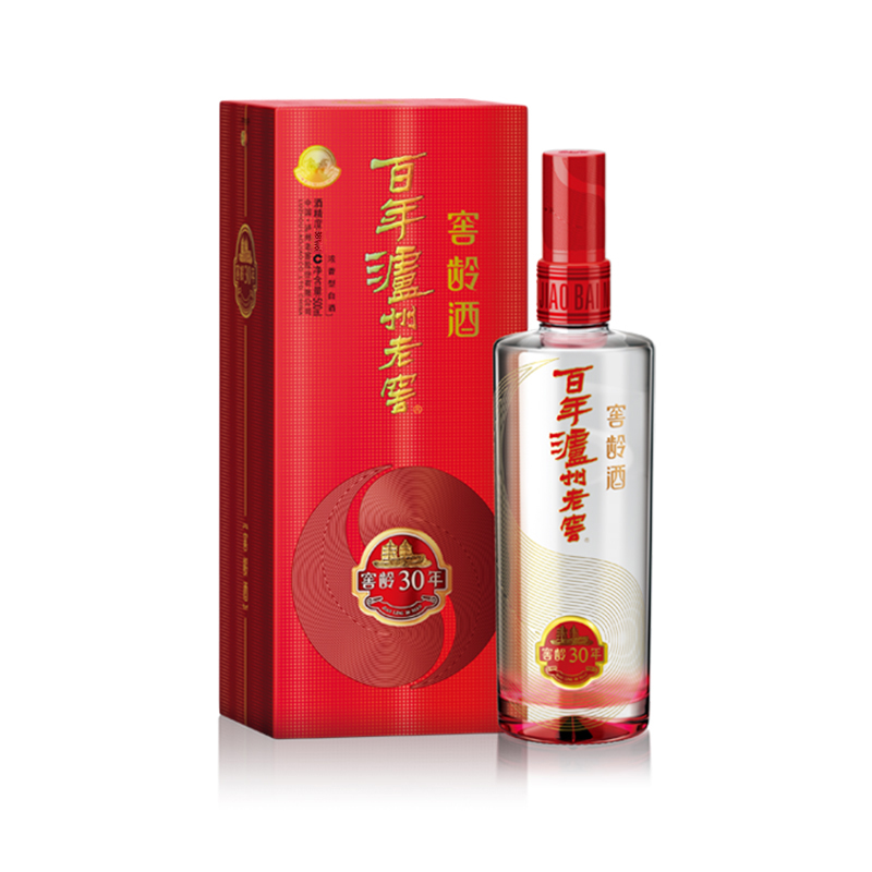 泸州老窖窖龄30年（年份随机）38度500ml*1瓶 浓香型白酒